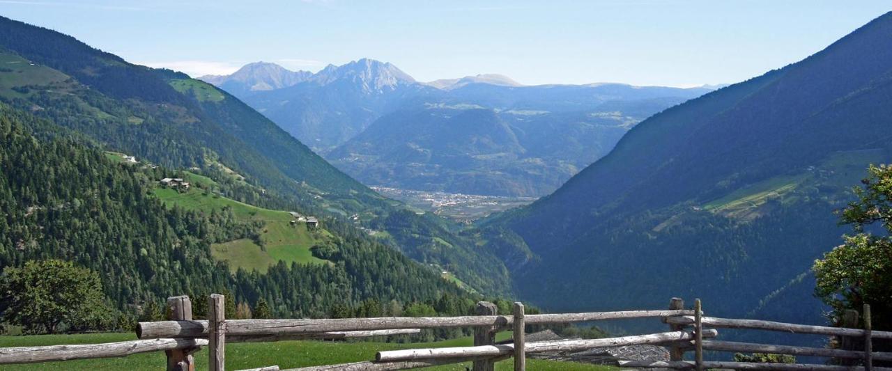 Ferienwohnung Maiernhof Bauernhof Ultental St. Pankraz Exterior foto