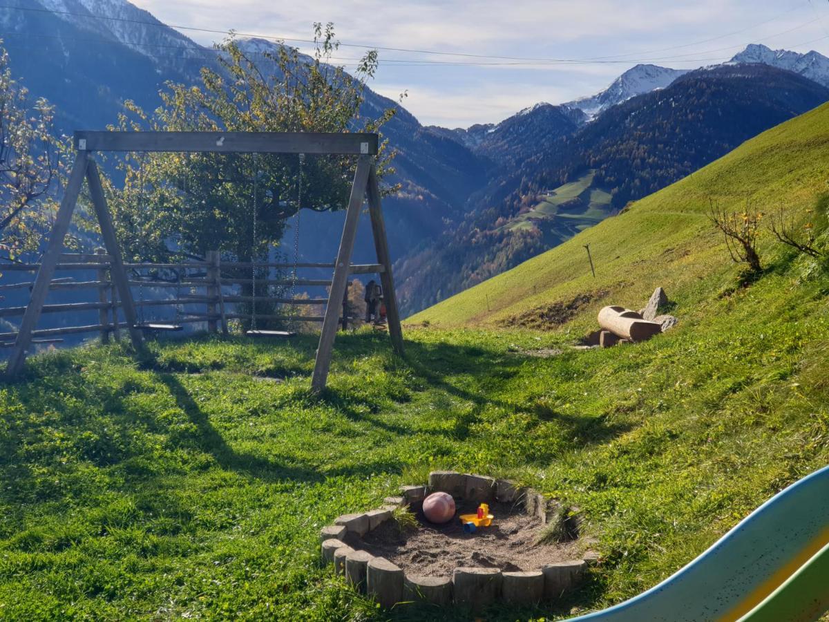 Ferienwohnung Maiernhof Bauernhof Ultental St. Pankraz Exterior foto